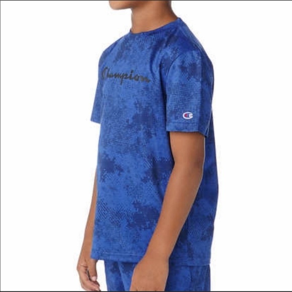 Champion 2 blue shirts Size:L boys - Picture 5 of 16